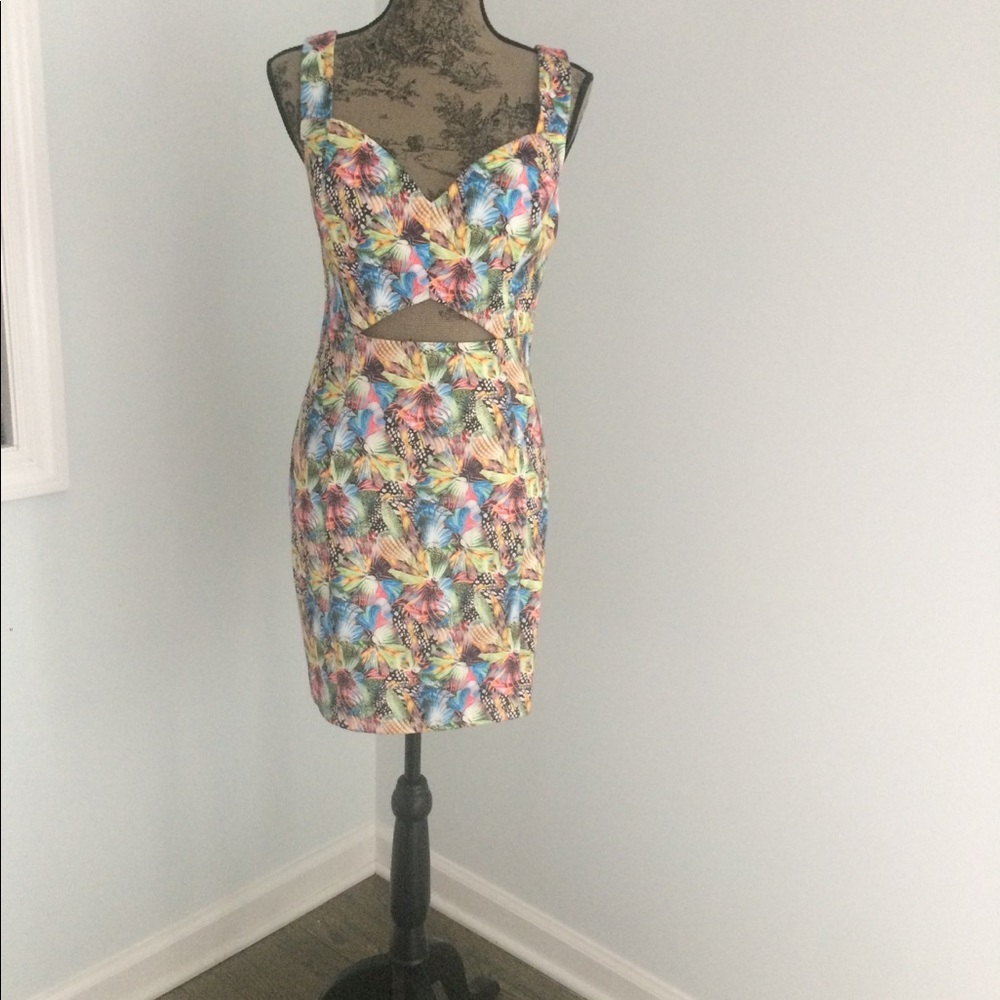Floral Bodycon Dress